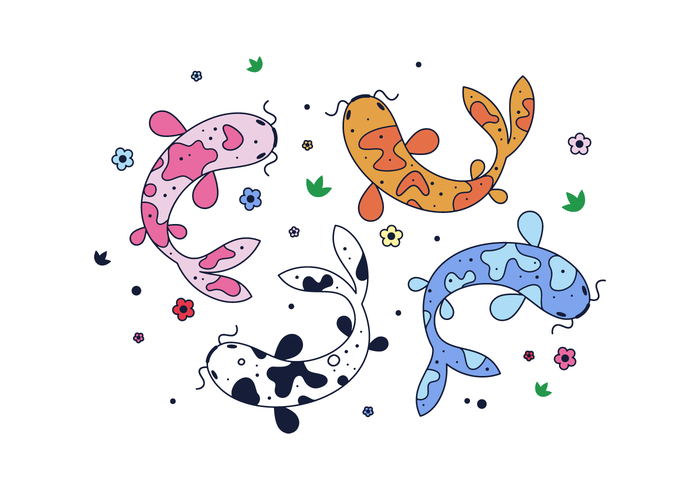 Koi Fish Vector