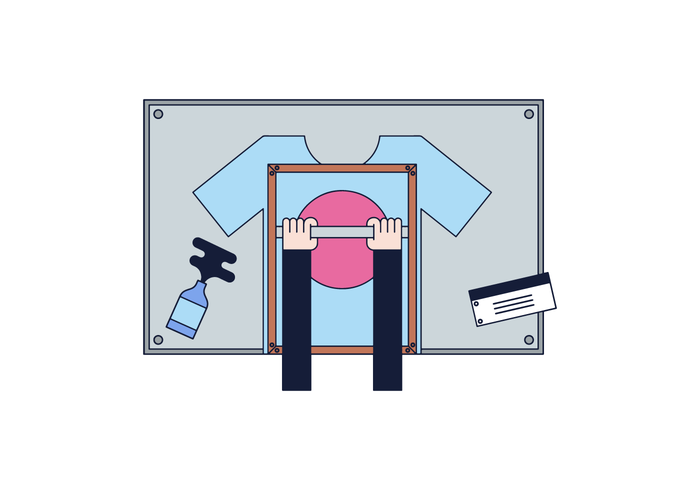 Libre T-shirt Press Vector