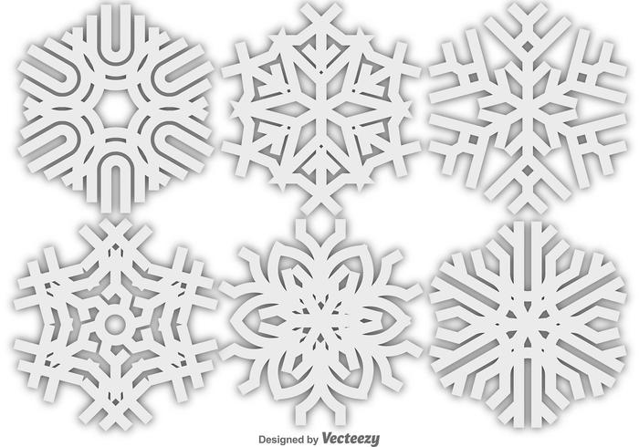 Vector Snowflakes Icon