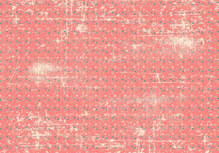Grunge Polka Dot Background Grunge Polka Dot Background