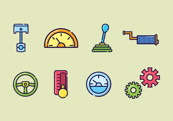 Free Car Parts Vector