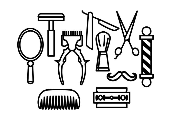 Free Barber Vectors