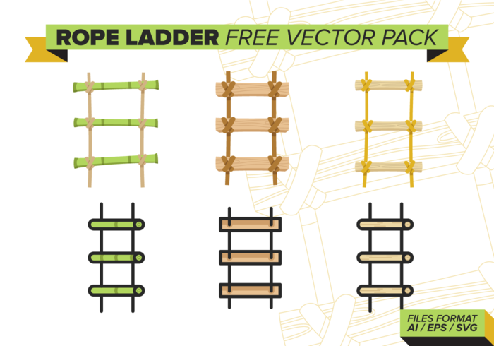 Rope Ladder Free Vector Pack Rope Ladder Free Vector Pack