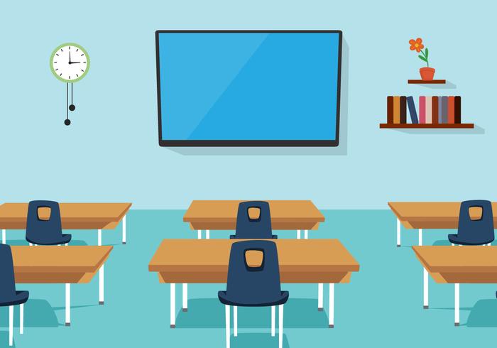 free vector classroom