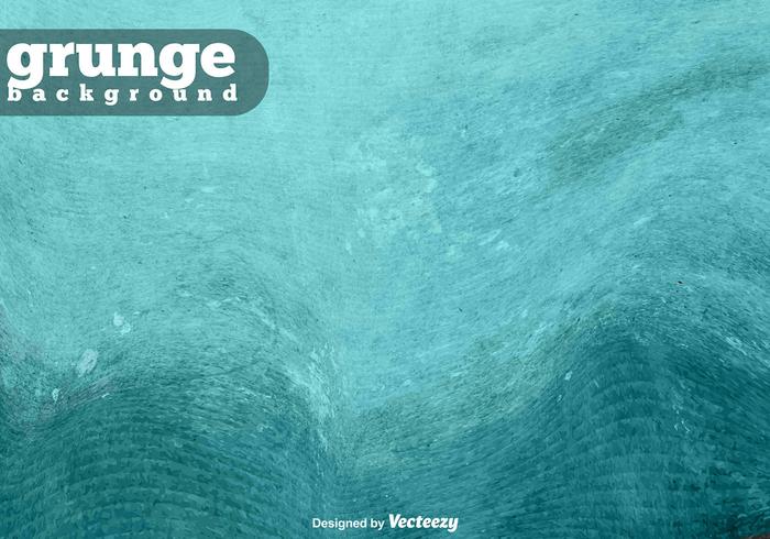 Turquoise Grunge Vector Background