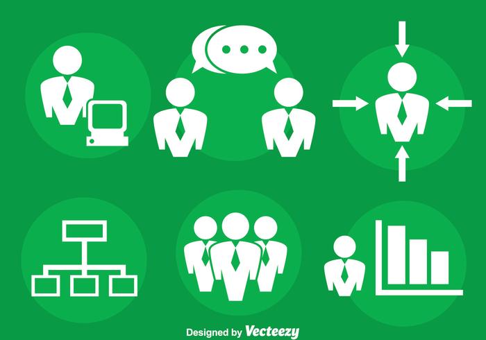 Meeting Point And Business Icons Vector Meeting Point And Business Icons Vector