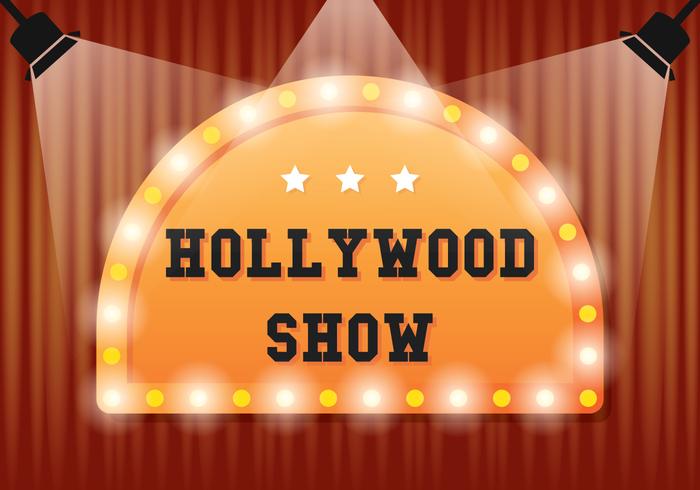 Hollywood Light Illustration Hollywood Light Illustration