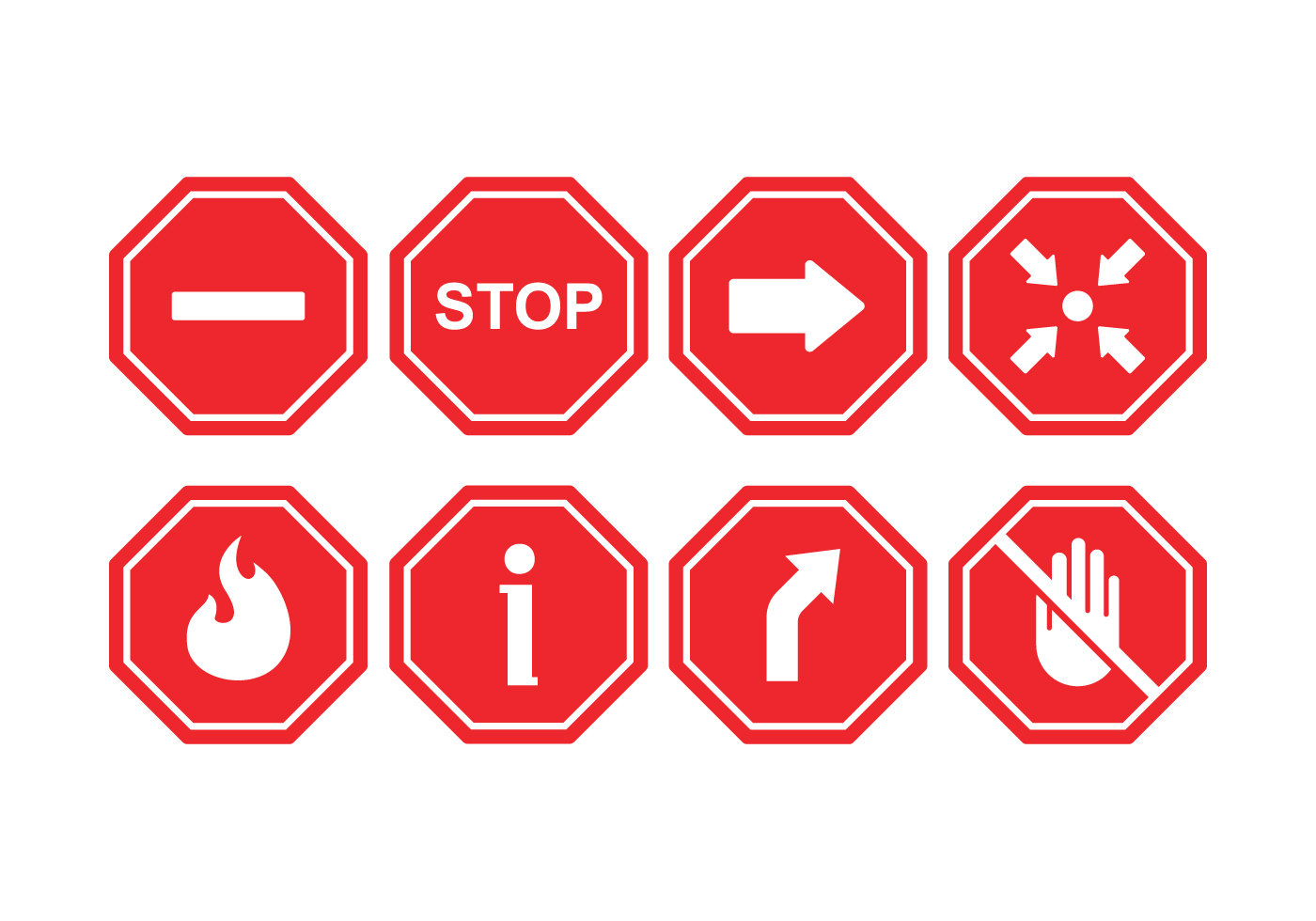 Download Sign Vector Pack - Download Free Vector Art, Stock Graphics & Images