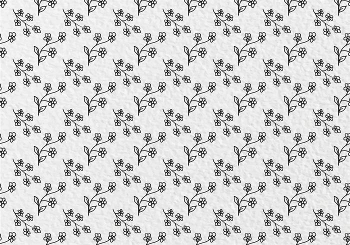 Free Vector Flowers Pattern Free Vector Flowers Pattern