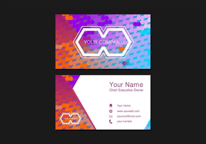 Namecard Free Vector