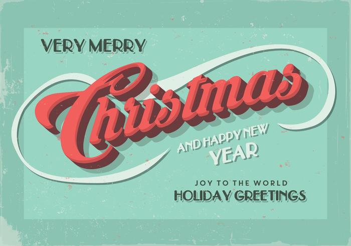 Joy to the World Postcard Vector