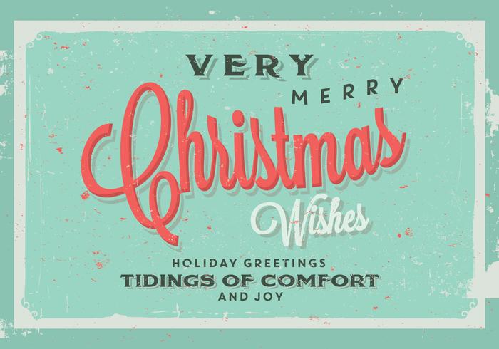 Tidings of Comfort and Joy Vector