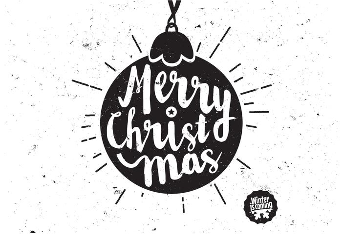 Download Scripted Christmas Ornament Vector - Download Free Vectors ...