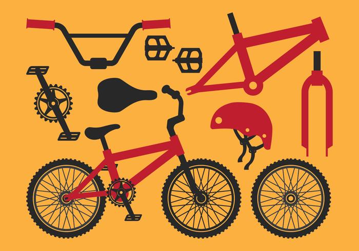 Bicycle Equipment Part vector