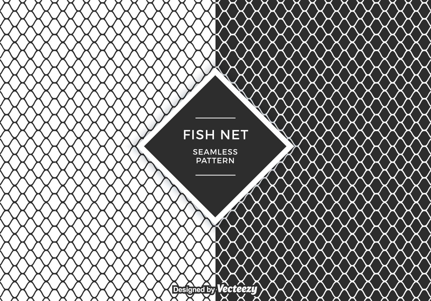 Fish Net Vector Pattern 134964 Vector Art at Vecteezy
