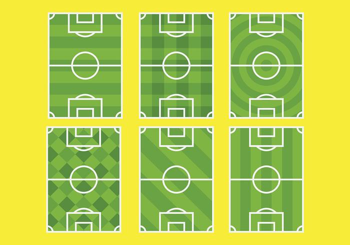 Free Football Ground Icons Vector