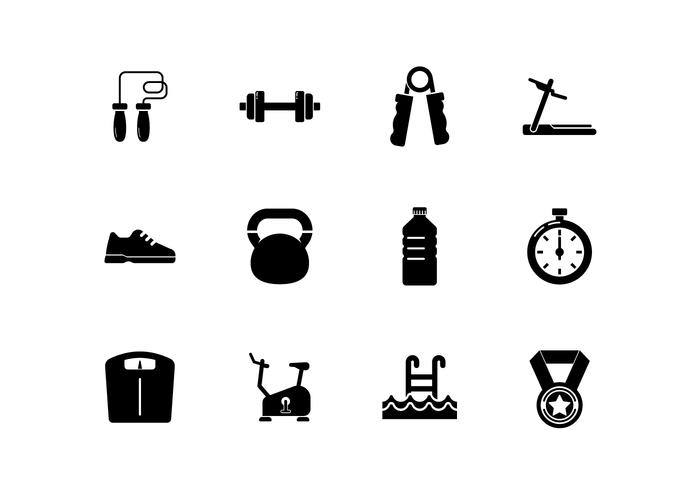 Healthy Lifestyle Icons vector