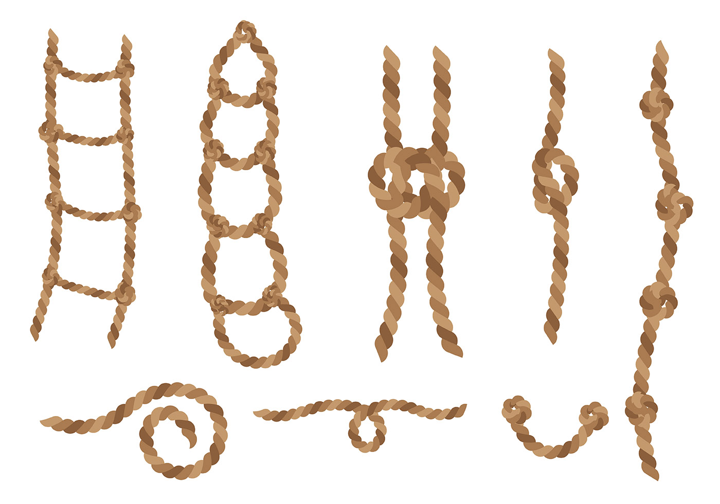 Free Rope Ladder Icons Vector 135088 Vector Art at Vecteezy