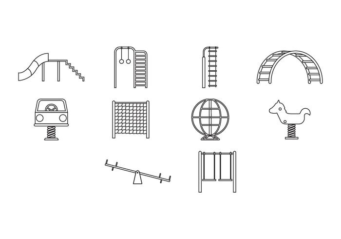 Free Kids Playground Icon Vector Free Kids Playground Icon Vector
