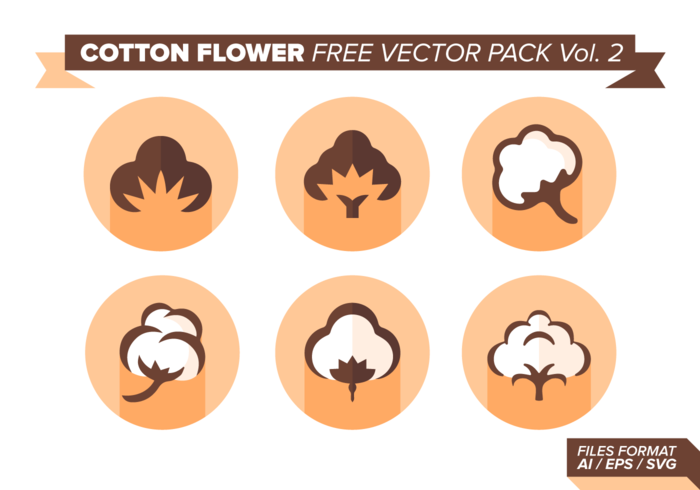 Cotton Flower Free Vector Pack Vol. 2 Cotton Flower Free Vector Pack Vol. 2