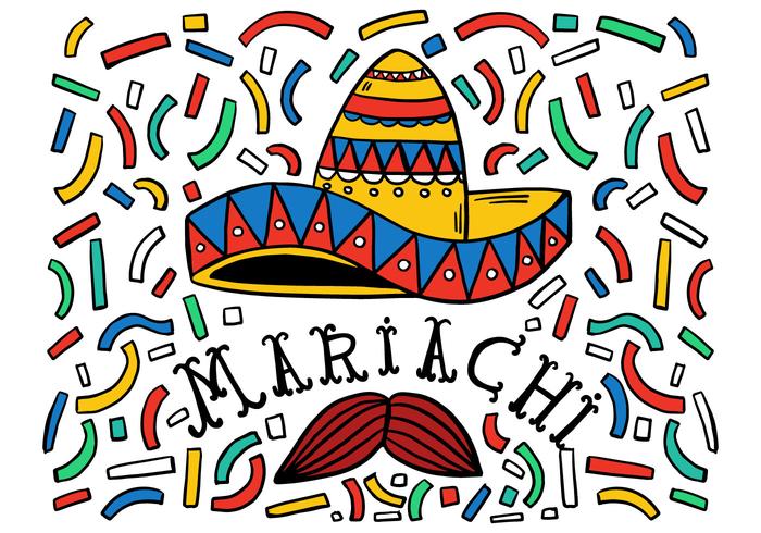 Free Mariachi Background vector