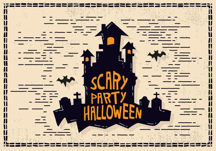 Halloween Castle Illustration Halloween Castle Illustration