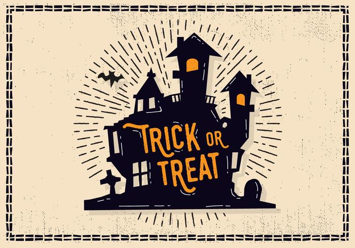 Halloween Castle Illustration vector