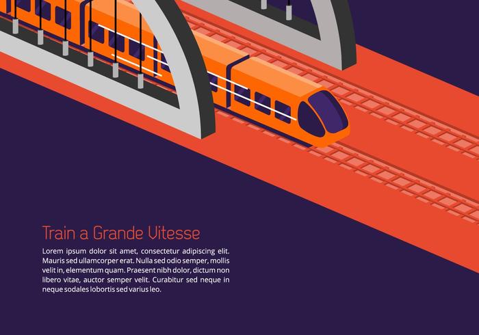 TGV Background vector