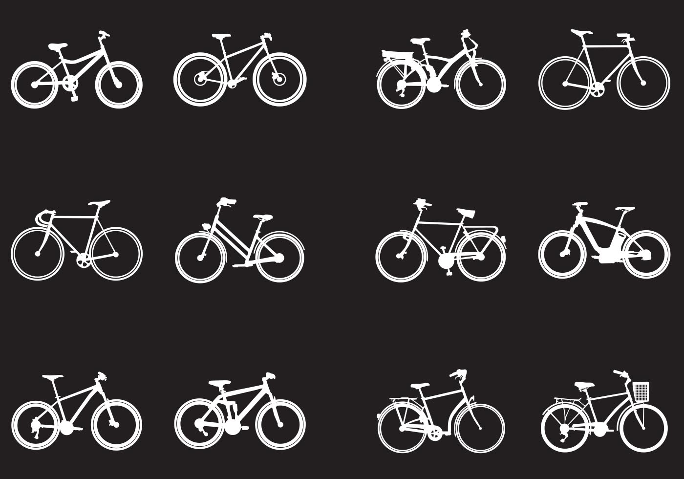 Free Free 147 Silhouette Mountain Bike Svg SVG PNG EPS DXF File