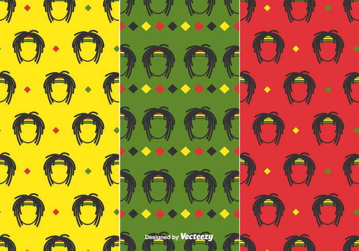 Dreads Pattern Vector