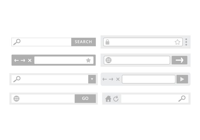 Free Address Bar Vector