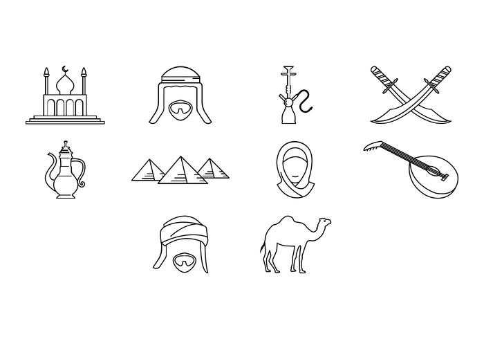 Free Arabian Icon Vector Free Arabian Icon Vector