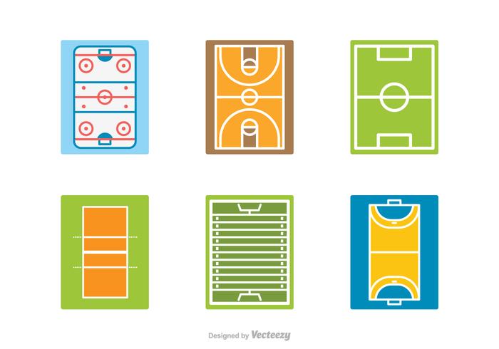 Free Sport Field Vector Icons