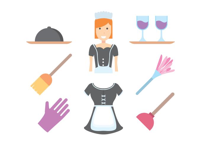 Free French Maid Vector