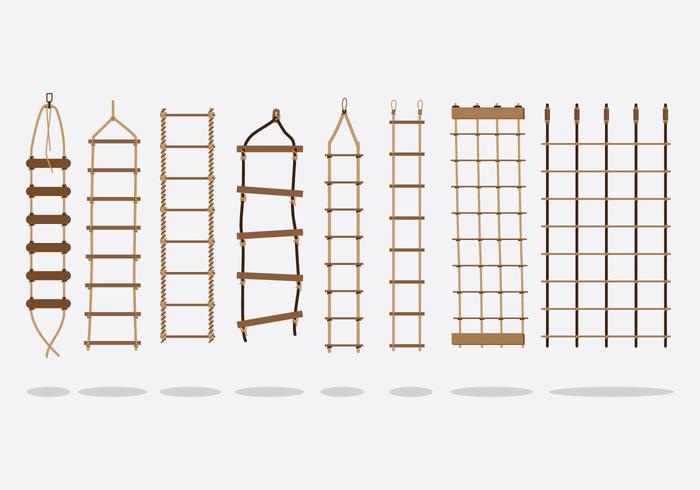 Free Rope Ladder Vector