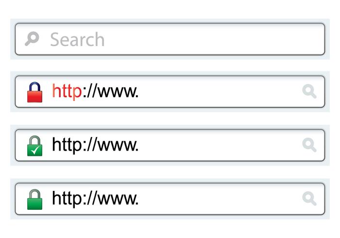 Address Bar Web UI Vectors