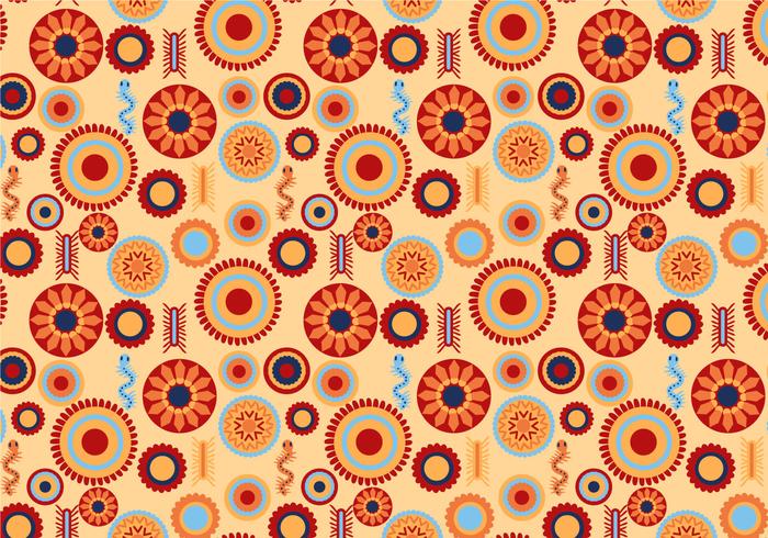 Free Huichol Pattern Vectors