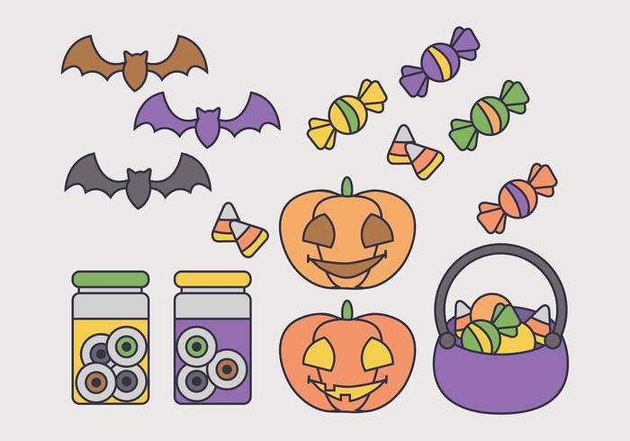 Halloween Vector Elements