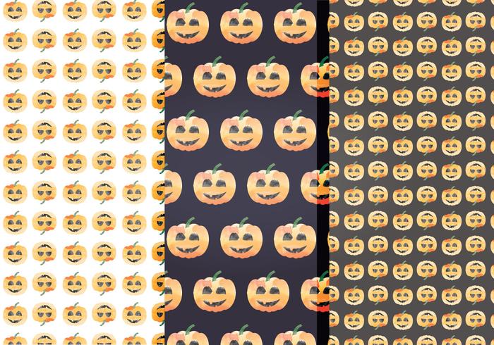 Halloween Vector Patterns Halloween Vector Patterns