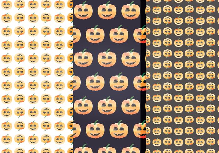 Halloween Vector Patterns