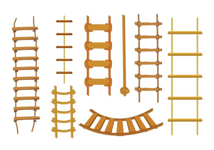 Rope Ladder Vector