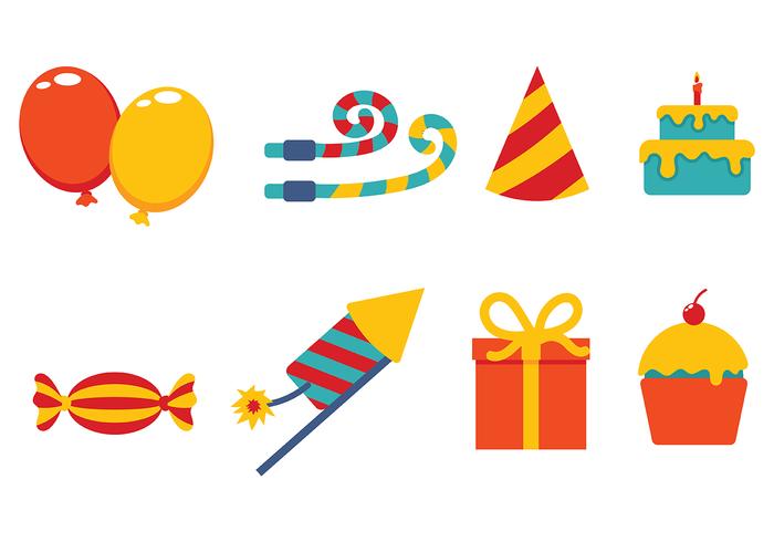 Party Icons Vector Party Icons Vector
