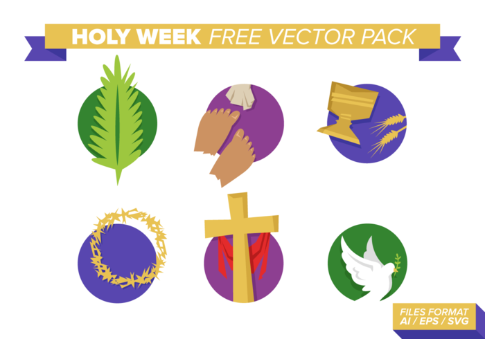 Holy Week Free Vector Pack Holy Week Free Vector Pack