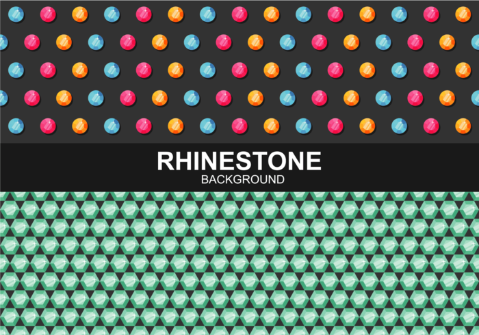 Rhinestone Background Vector