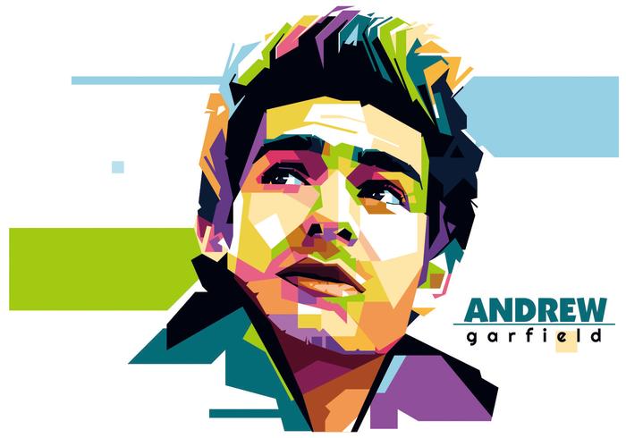 Andrew Garfield - Hollywood Life - WPAP vector