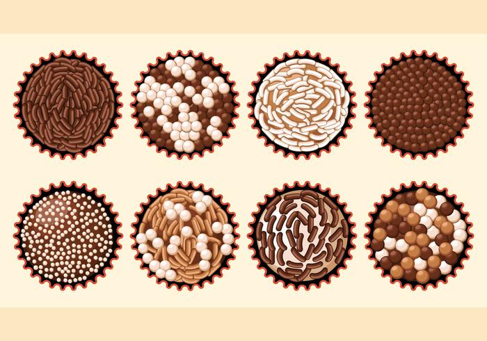 Brigadier Dessert Set vector