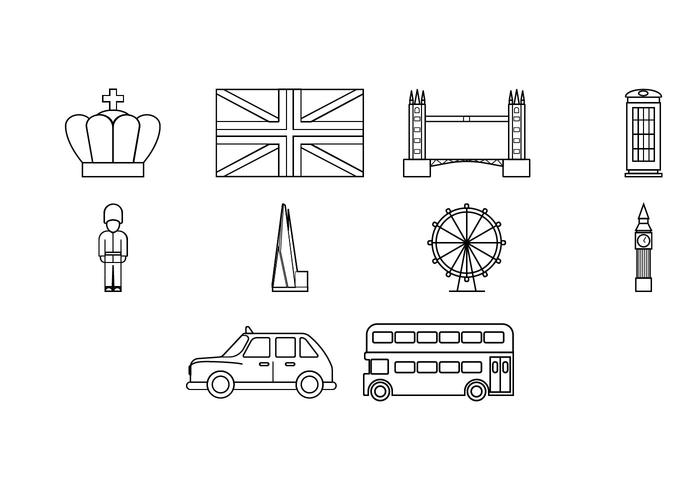 Free London Icon Vector Free London Icon Vector
