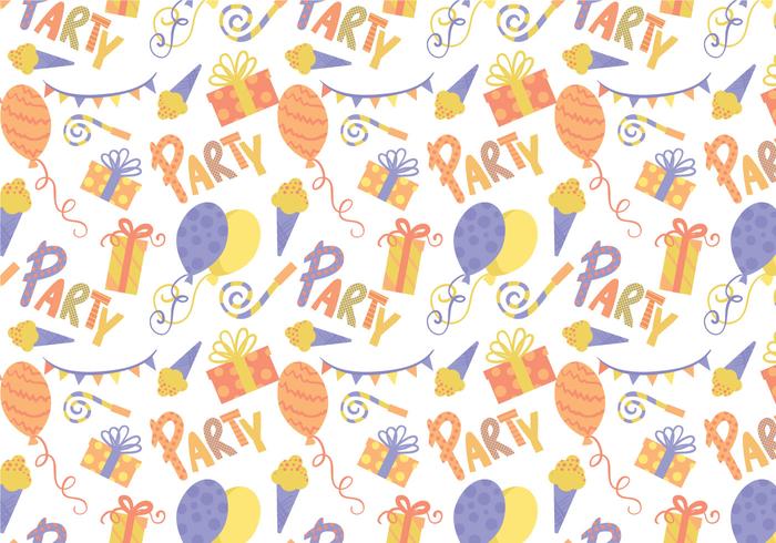 Free Party Pattern Vectors