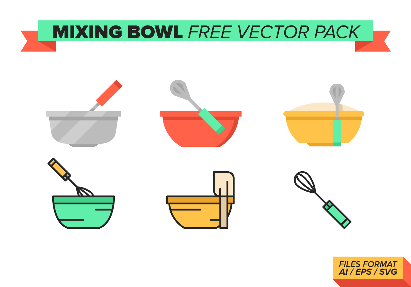 Mixing Bowl Free Vector Pack Download Free Vectors, Clipart Graphics