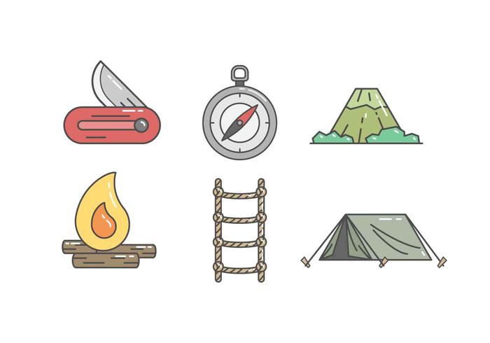 Free Adventure Gear Vector